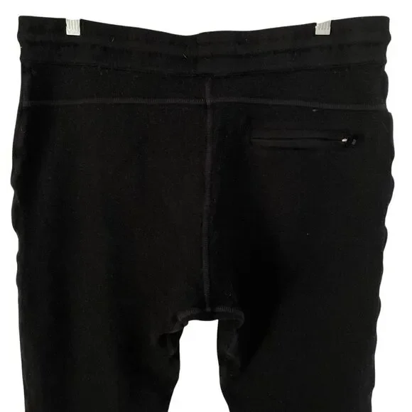 Paka Breathe Alpaca blend drawstring joggers men’s M black lined